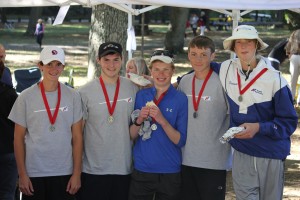 Kevin Linehan, Matt Rauccio, Jamie Fagan, Brad Spiewak and Oliver Peacock won a silver medal on Saturday and will compete in the Head of the Charles this weekend.
