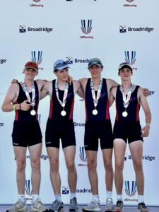 NRRA Nationals Silver Medalists U17 Quad Cash Worthington, Robert Redpath, Erik Huss, Felix Poydar